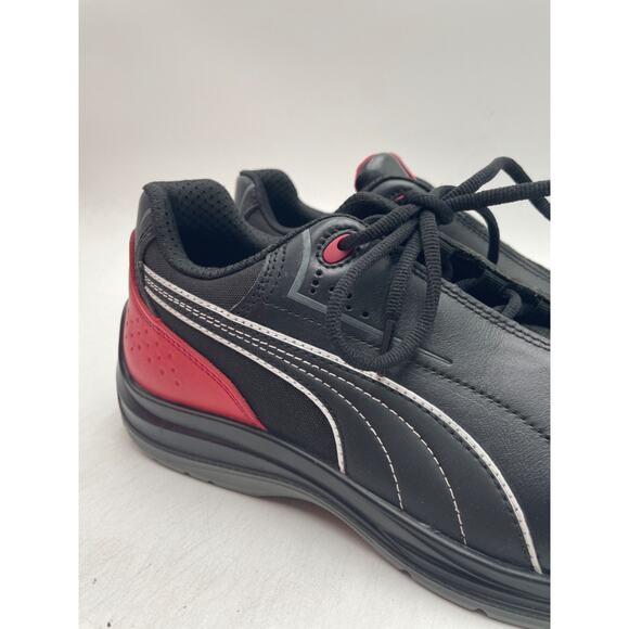 PUMA TOURING BLACK LOW Women's NEW Comp-Toe Work Shoe Black US Size 8.5 - Picture 3 of 11
